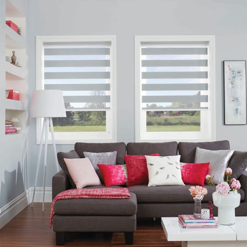 Duo Roller Blinds example blind